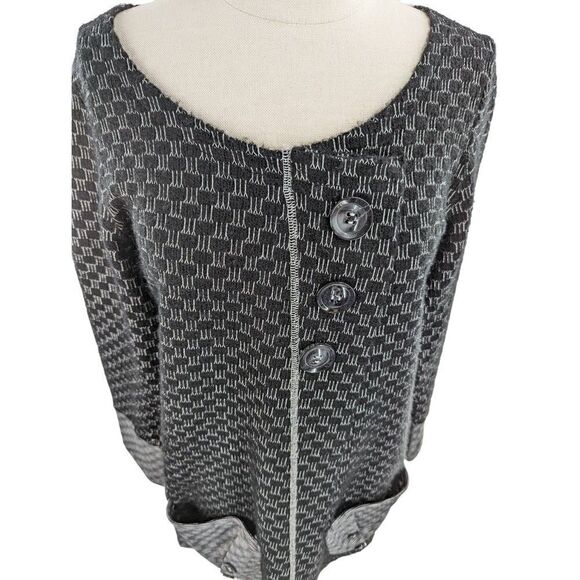 Papillon Women's Long Sleeve Colorblock Tunic Dress Size Large - Picture 2 of 16